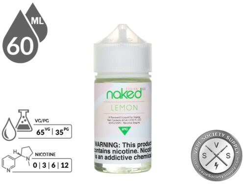 Naked 100 Fusion 60ml Lemon E-Liquids
