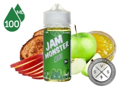 Apple Jam Ejuice by Jam Monster Eliquid 100ml
