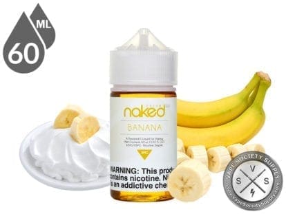 Naked 100 Cream 60ml Banana E Liquids