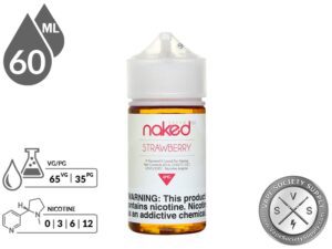 Naked 100 Cream 60ml Strawberry E Juice