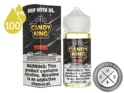Candy King Worms Ejuice 100ml