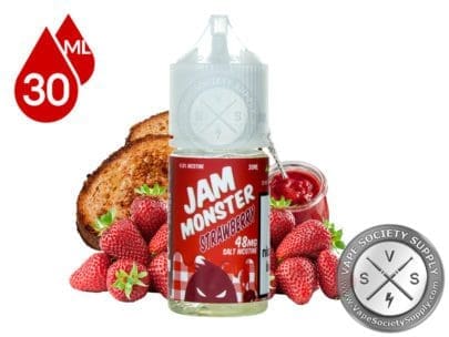 Jam Monster Strawberry Jam Ejuice 30ml Eliquid