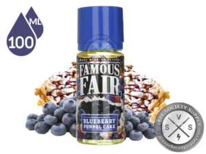 Famous Fair Blueberry Funnel Cake 100ml Eliquid