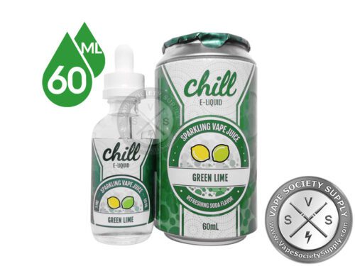 Green Lime Ejuice by Chill E Liquid 60ml - Image 2