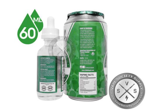 Green Lime Ejuice by Chill E Liquid 60ml - Image 8