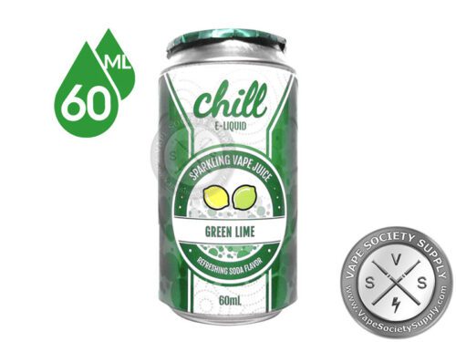 Green Lime Ejuice by Chill E Liquid 60ml - Image 7