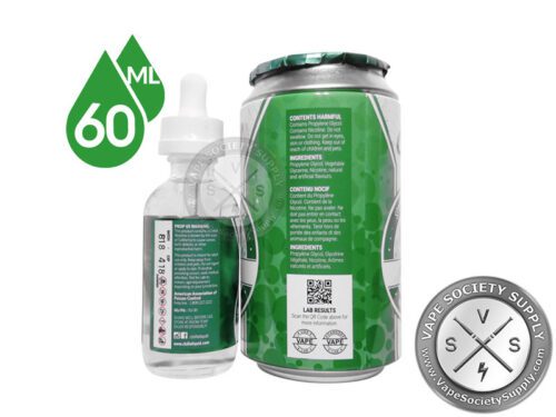 Green Lime Ejuice by Chill E Liquid 60ml - Image 3