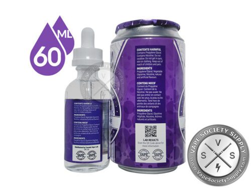 Purple Grape EJuice By Chill E-Liquid 60ml - Image 4