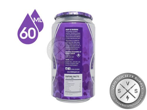Purple Grape EJuice By Chill E-Liquid 60ml - Image 7