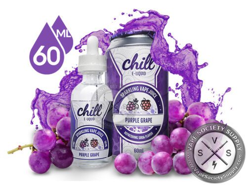 Purple Grape EJuice By Chill E-Liquid 60ml