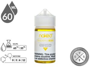 Naked 100 Cream 60ml Pineapple Berry E Juice