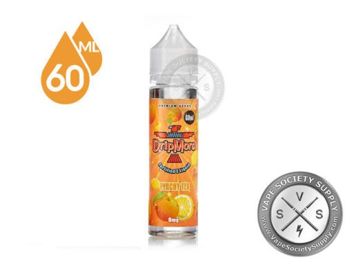 Peachy Tea by Drip More Iced Tea E juice 60ml - Image 3