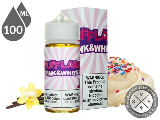 Puff Labs 100ml Pink And Whites