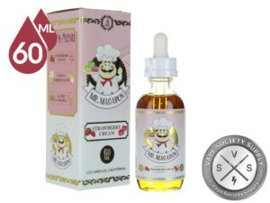 Mr. Macaron Strawberry Cream eliquid 60ml