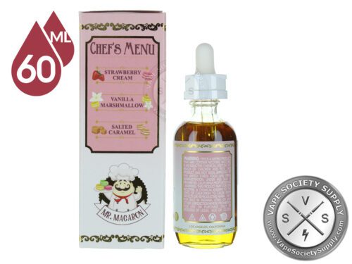 Mr. Macaron Strawberry Cream eliquid 60ml