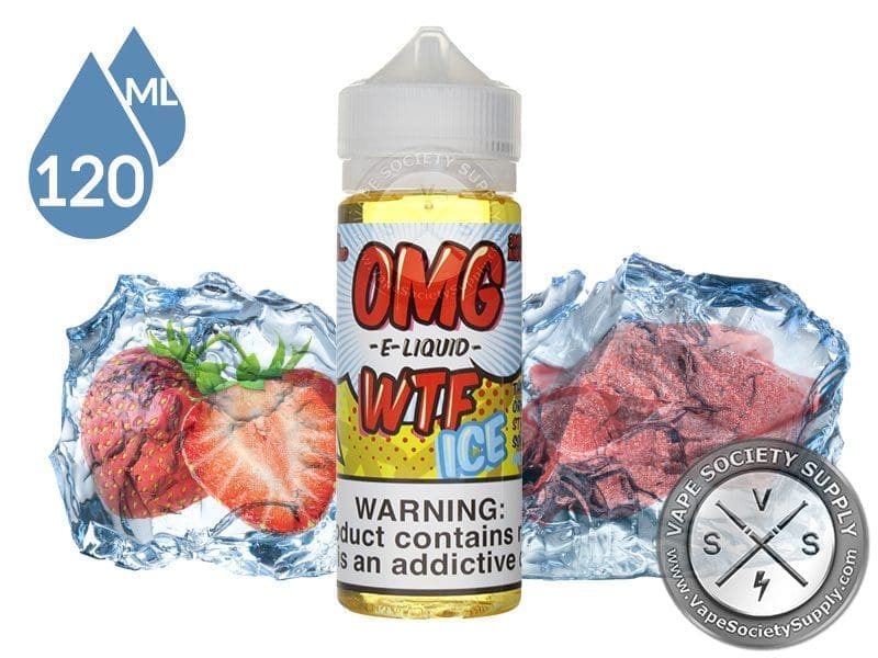 Omg E Liquid Wtf Ice 120ml Vape Juice