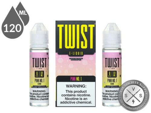 Twist 120ml Pink No 1 E Liquid