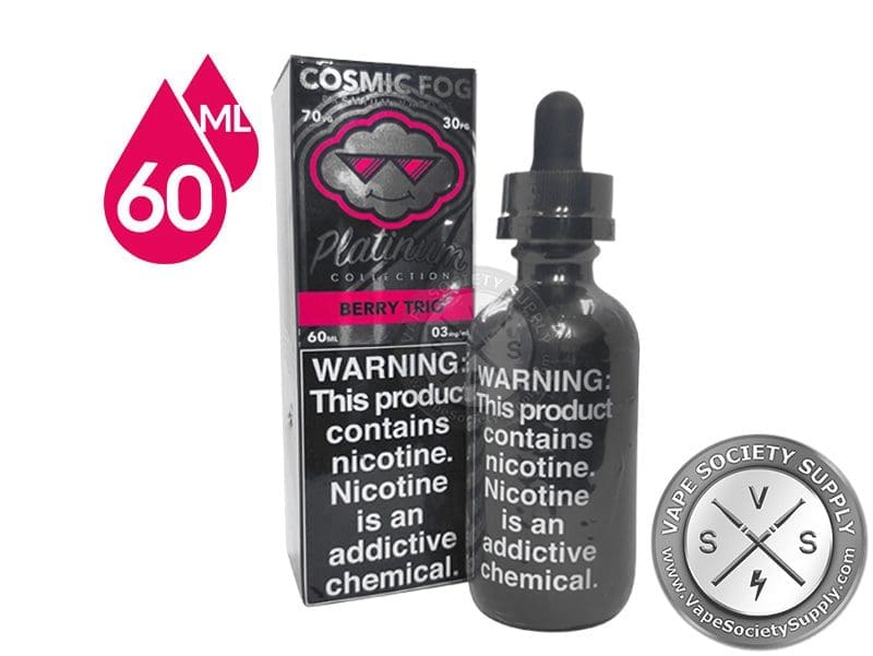 Berry Trio By Cosmic Fog Platinum Collection 60ml Vape Juice