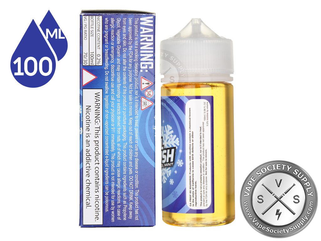 Cool Rush Cool Mint By Vaper Treats E Liquid | 100ml Short Fill