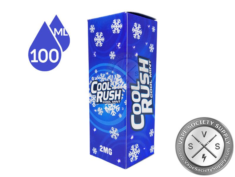 Cool Rush Cool Mint By Vaper Treats E Liquid | 100ml Short Fill