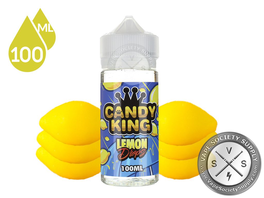 Lemon Drops by Candy King 100ml • Vape Society Supply