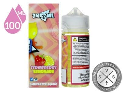 Mr. Freeze E Liquid Strawberry Lemonade 100ml