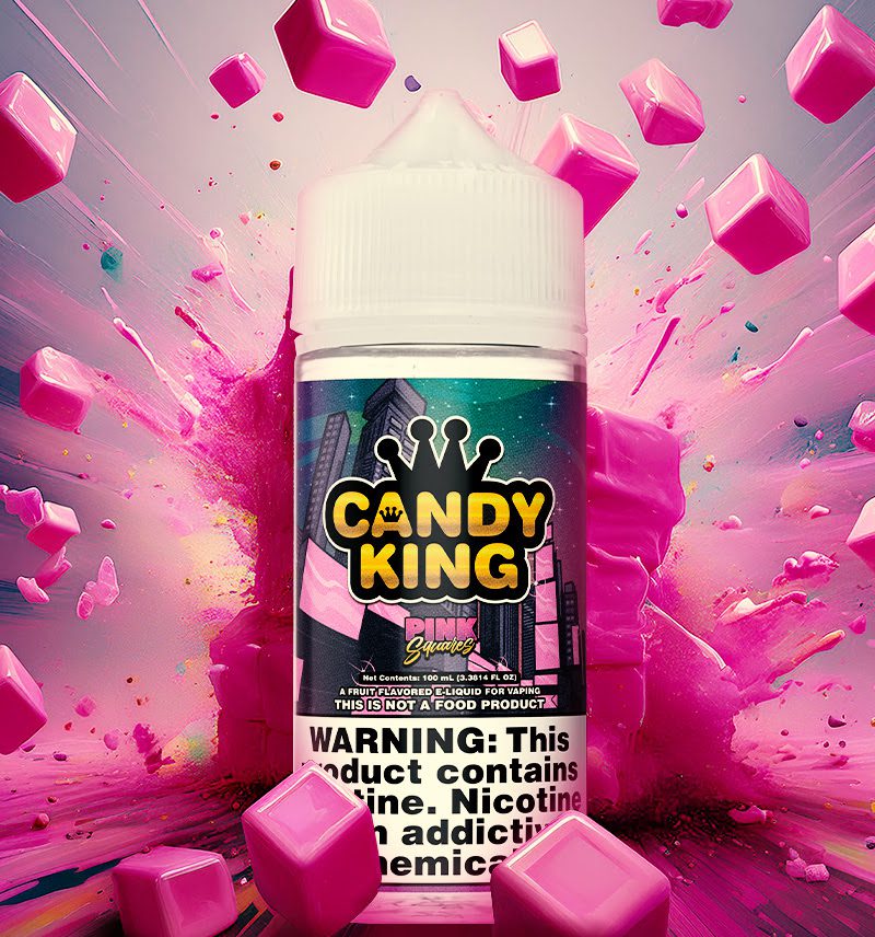 Pink Squares Candy King 100ml