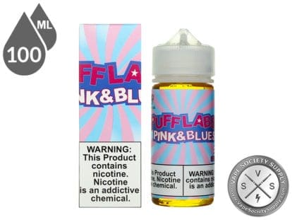 Puff Labs 100ml Pink And Blues Vape Juice