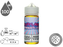 Puff Labs 100ml Pink And Blues E Liquid