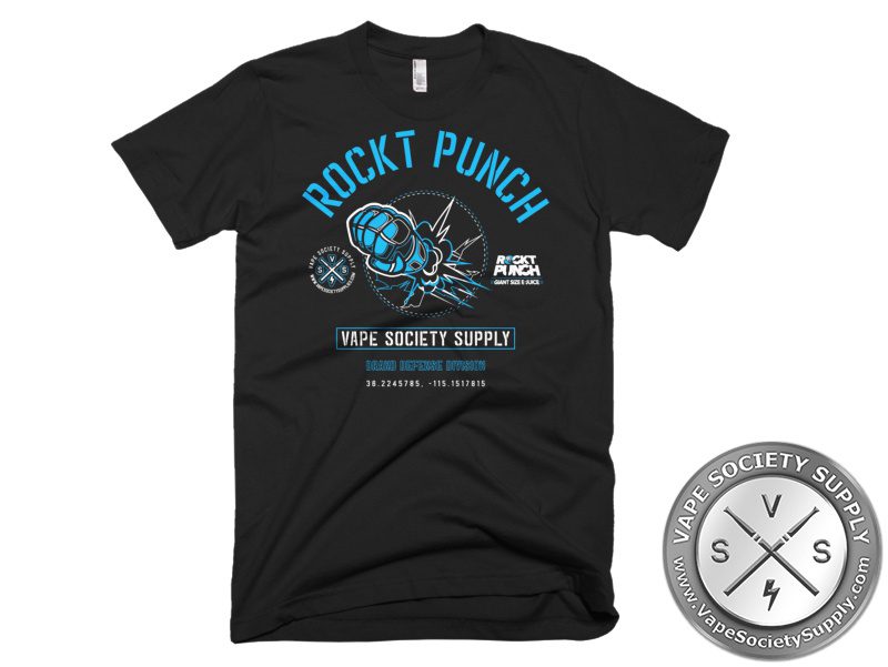 Rockt Punch Vape Juice T-shirt • Vape Society Supply Rockt Punch Vape Juice T-shirt • Vape Society Supply