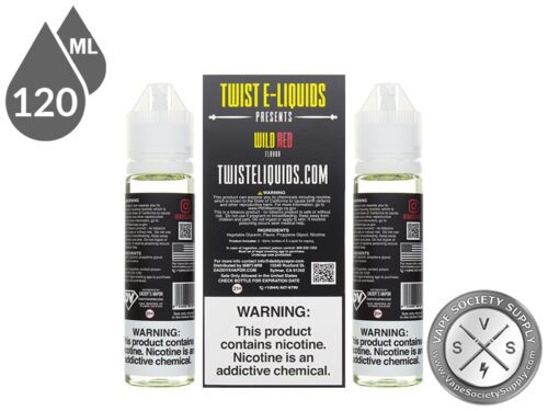 Twist 120ml Wild Red EJuice