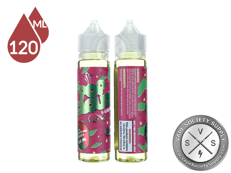 Watermelon Candy by Pop Clouds E-Liquid 120ml