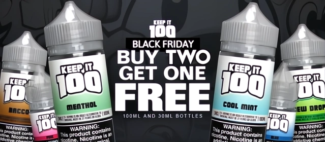 keep it 100 black friday deal