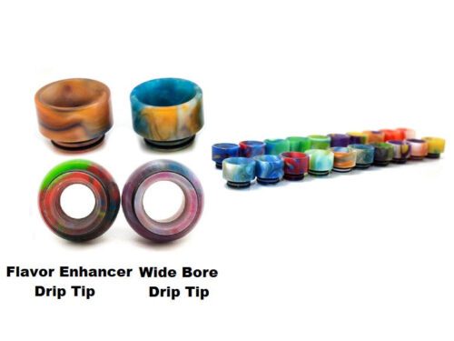 Asmodus Acrylic Stumpy Wide Bore Drip Tip