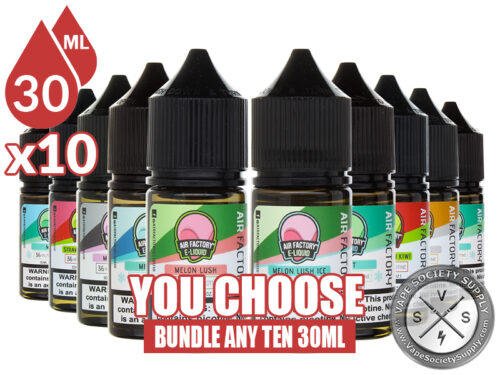 Air Factory Salts Bundle 30ml x10
