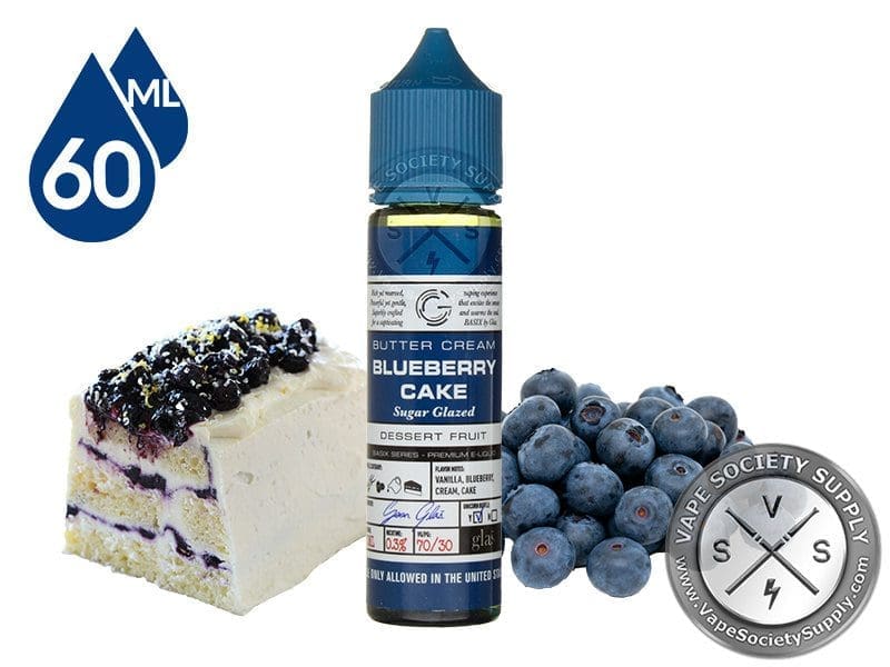 Blueberry Cake By Glas Vapor Basix Series 60ml