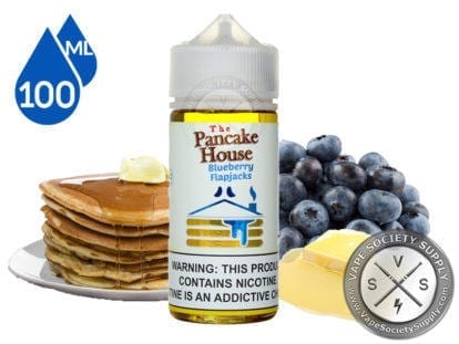 The Pancake House Blueberry Flapjacks 100ml ejuice