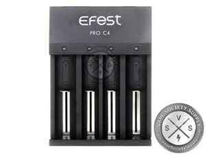 Efest PRO C4 Charger - 4 Bay Lithium Charger