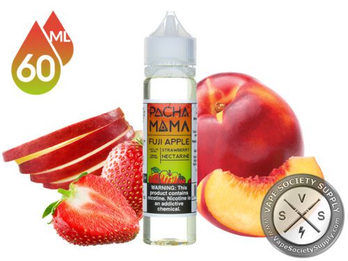 Fuji Apple Strawberry Nectarine PACHA 60ml - Image 2