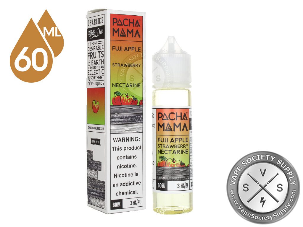 Fuji Apple Strawberry Nectarine by PACHAMAMA 60ml