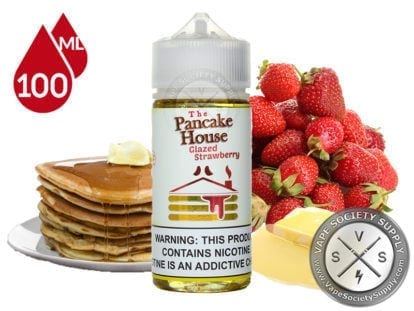 The Pancake House Glazed Strawberry 100ml ejuice