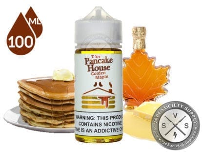 The Pancake House Golden Maple 100ml ejuice
