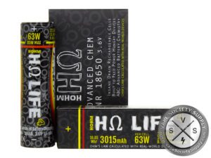 HOHM Life 4 18650 3015mAh 22.1A Lithium Ion Battery