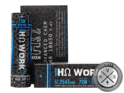 Hohm Work2 18650 3.6V 2547mAh 35.8A Battery