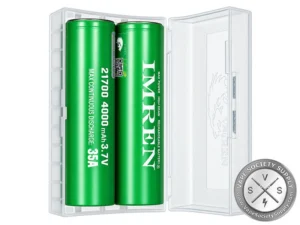 IMREN 21700 4000mAh 35A Rechargeable Batteries 2-Pack