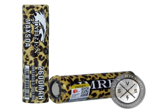Imren 18650 3.7V 2600mAh 50A Lithium Ion Battery