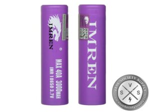 Imren 18650 3.7V 3000mAh 40A Battery