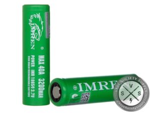 Imren 18650 3.7V 3200mAh 40A Lithium Ion Battery