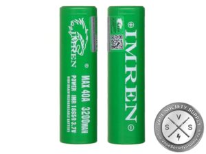 Imren 18650 3.7V 3200mAh 40A Battery
