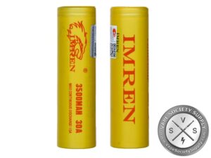 Imren 18650 3.7V 3500mAh 30A Batteries